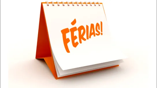 Encerrado para Férias